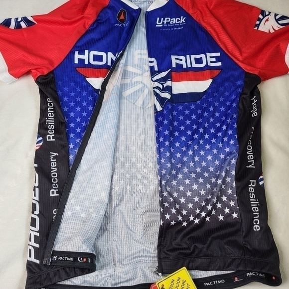 Pactimo Cycling Shirt Jersey. Honor Ride. Women's XXL - Picture 11 of 12